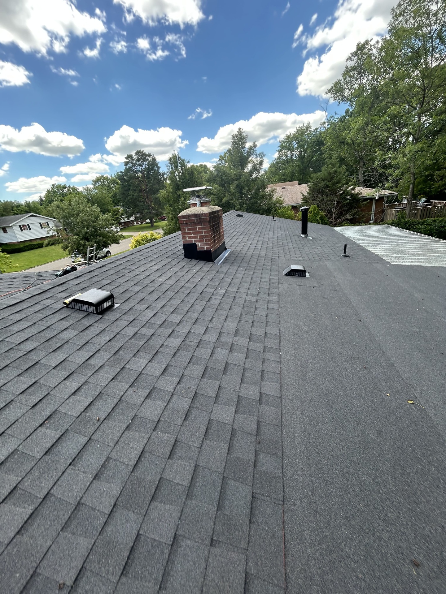 Storm Damage Roof Repair completed in Beavercreek, OH by H4 Roofing & Construction