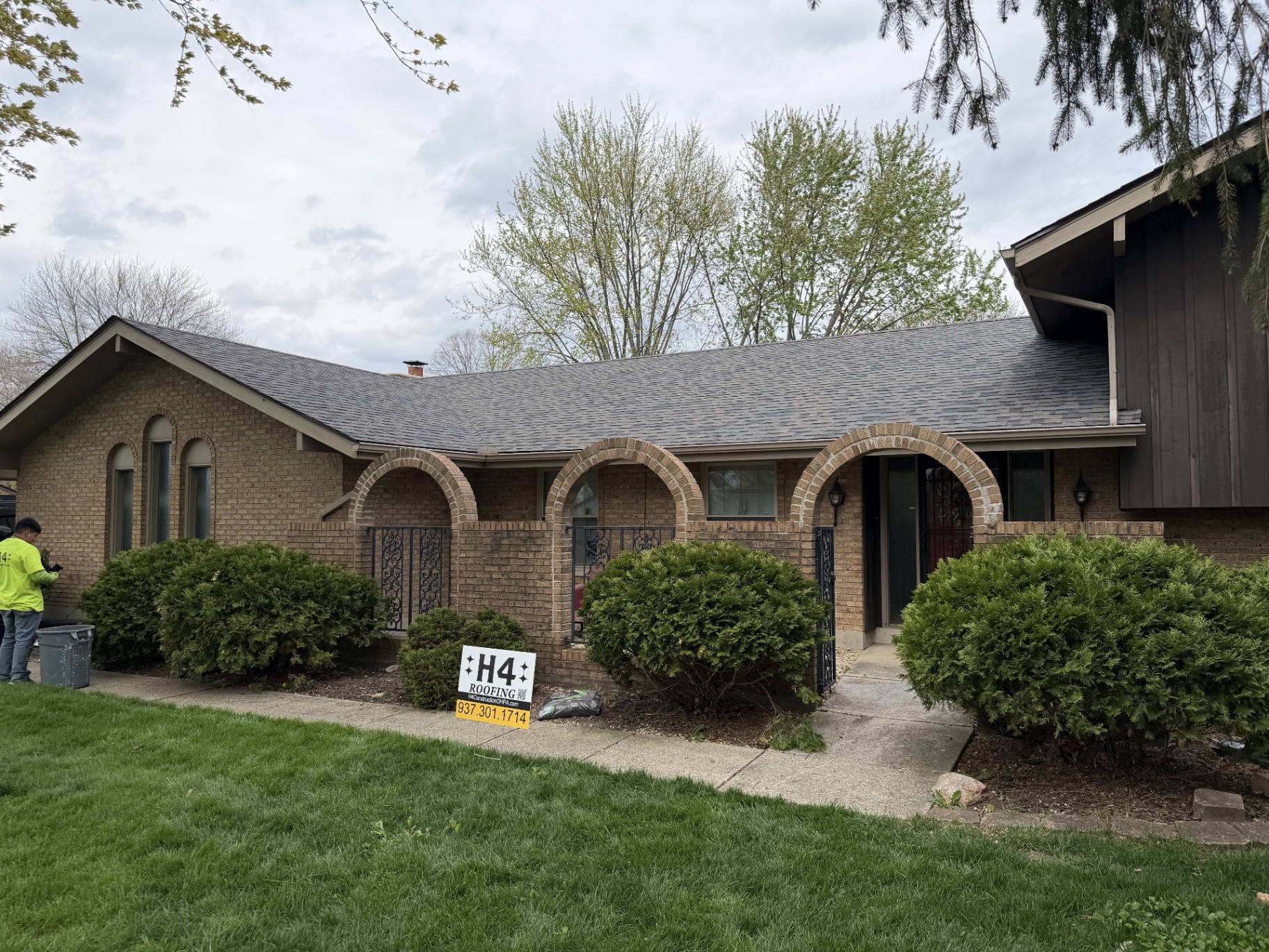 Recent roofing project photo 5 by H4 Roofing & Construction in Dayton, OH