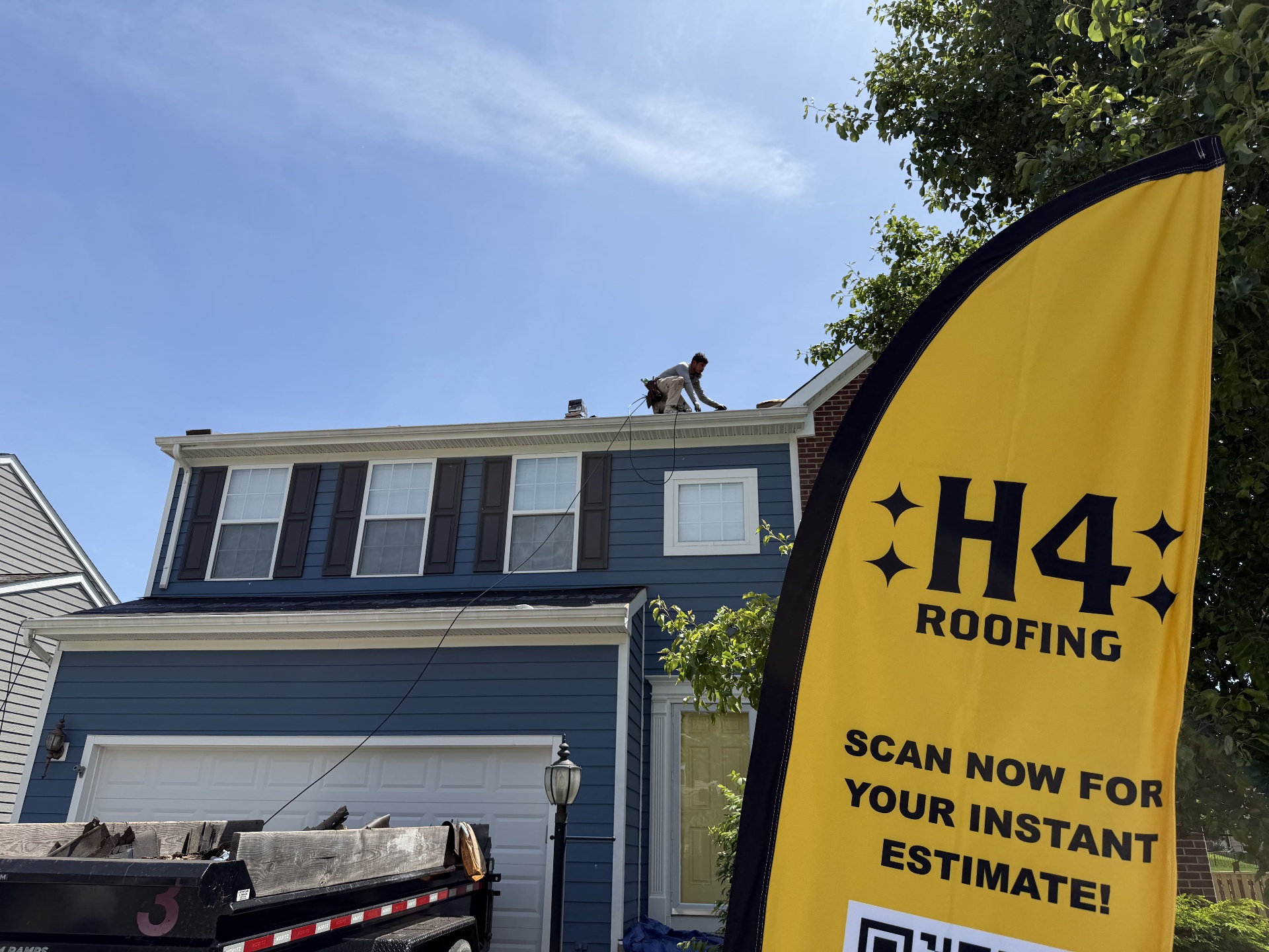 Roof Repair project photo 3 by H4 Roofing & Construction in Dayton, OH