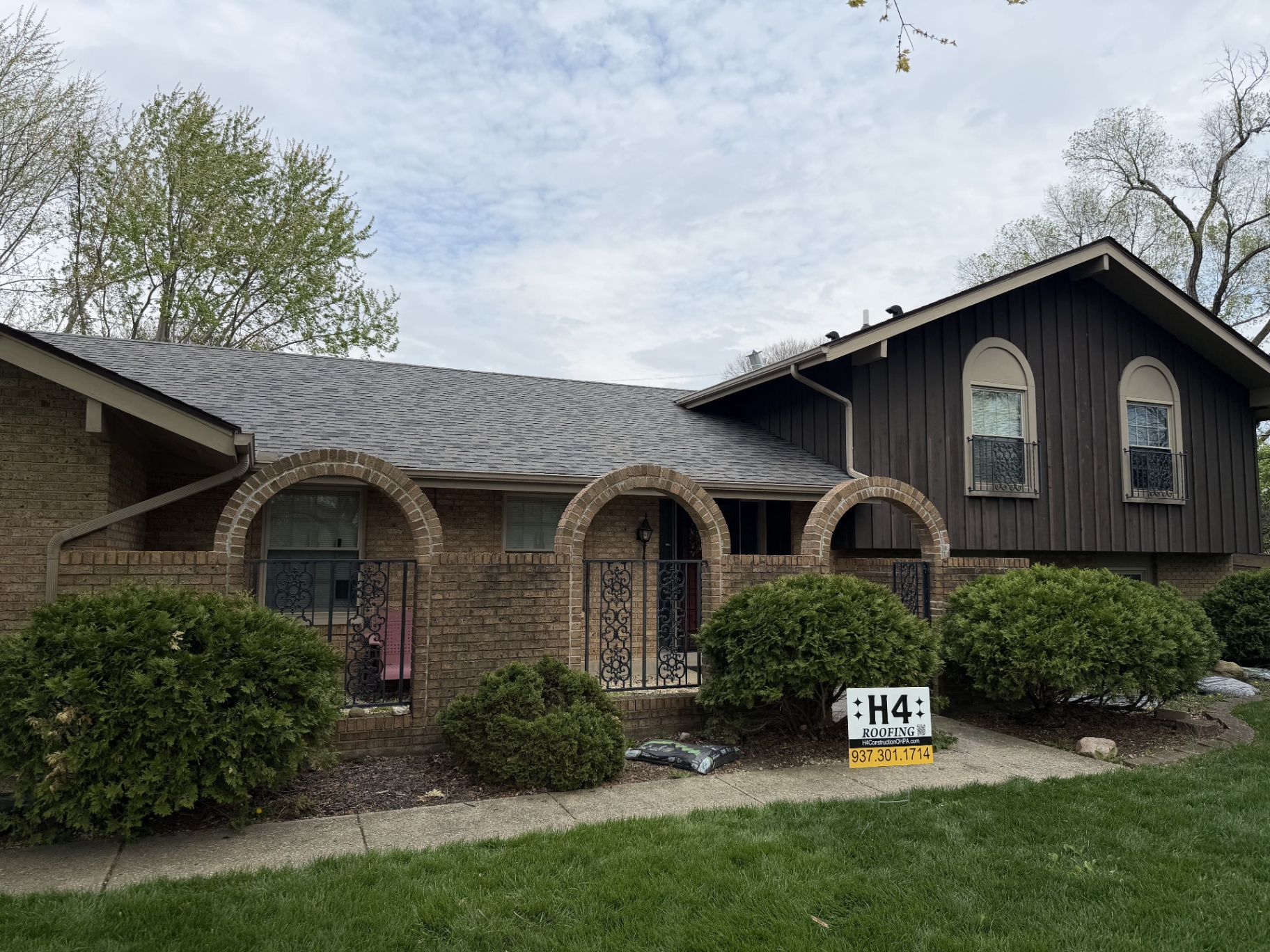 Recent roofing project photo 4 by H4 Roofing & Construction in Dayton, OH