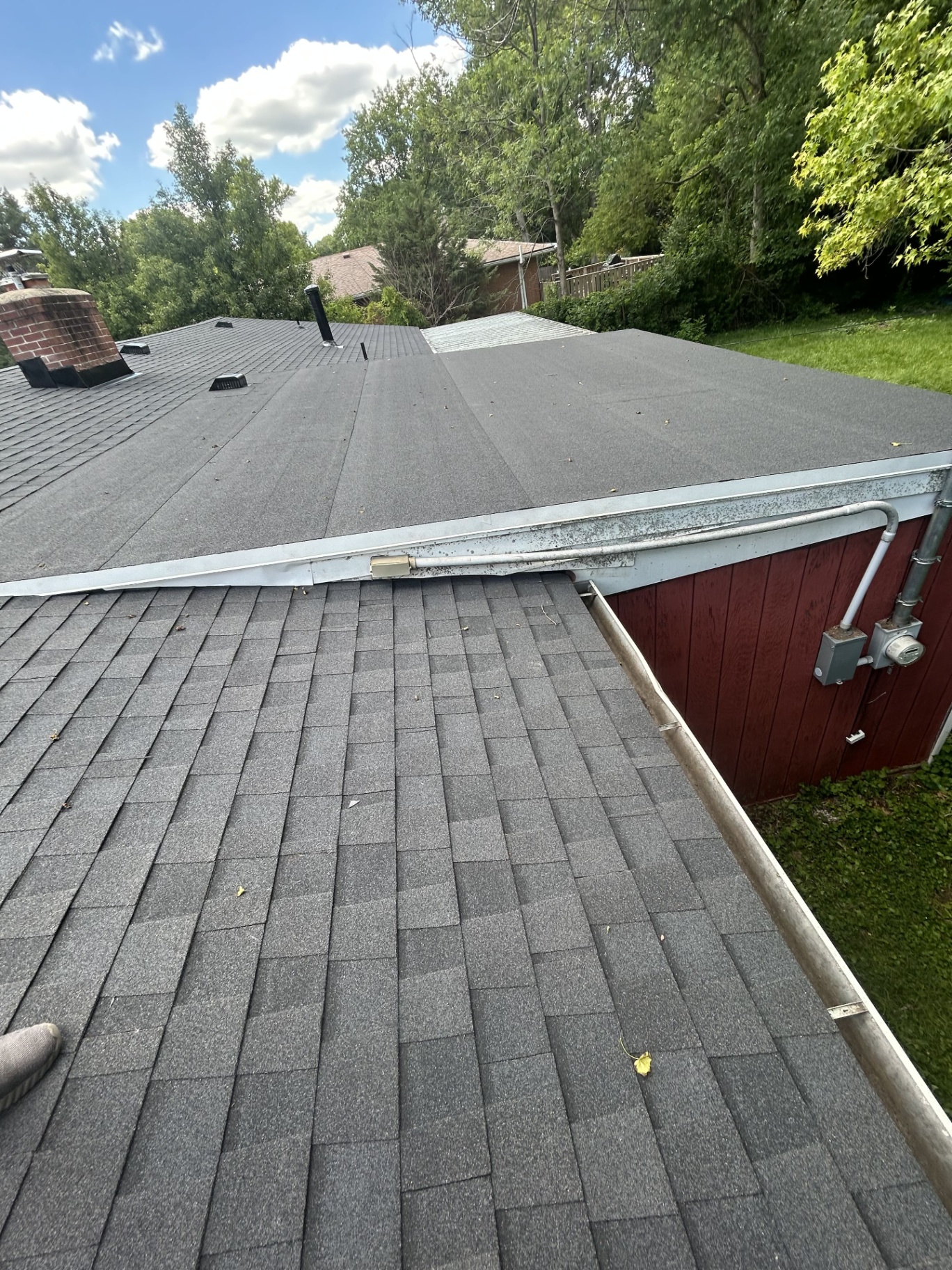 Commercial Roofing project in Dayton, OH by H4 Roofing & Construction