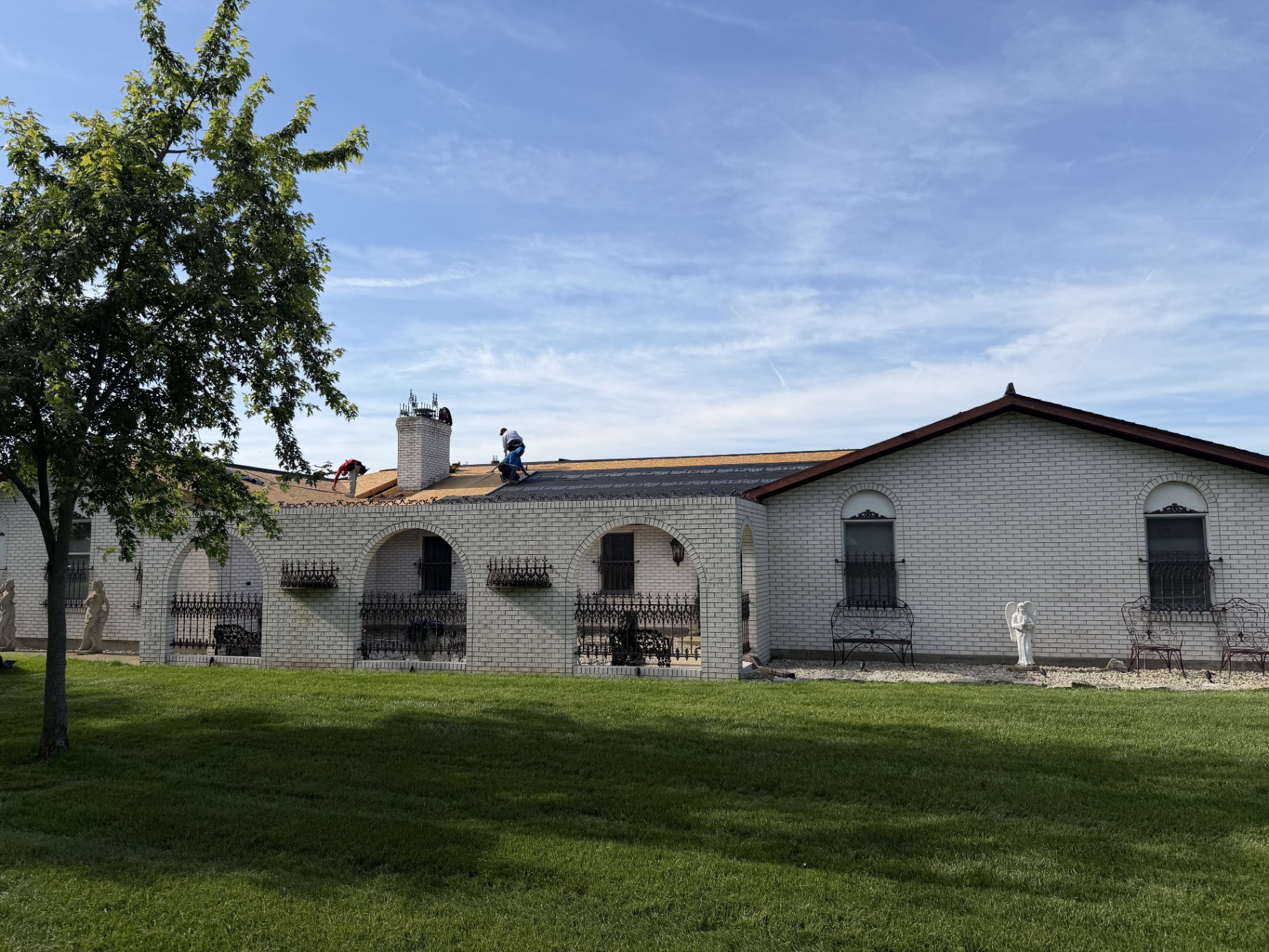 Recent roofing project completed by H4 Roofing & Construction in Dayton, Ohio