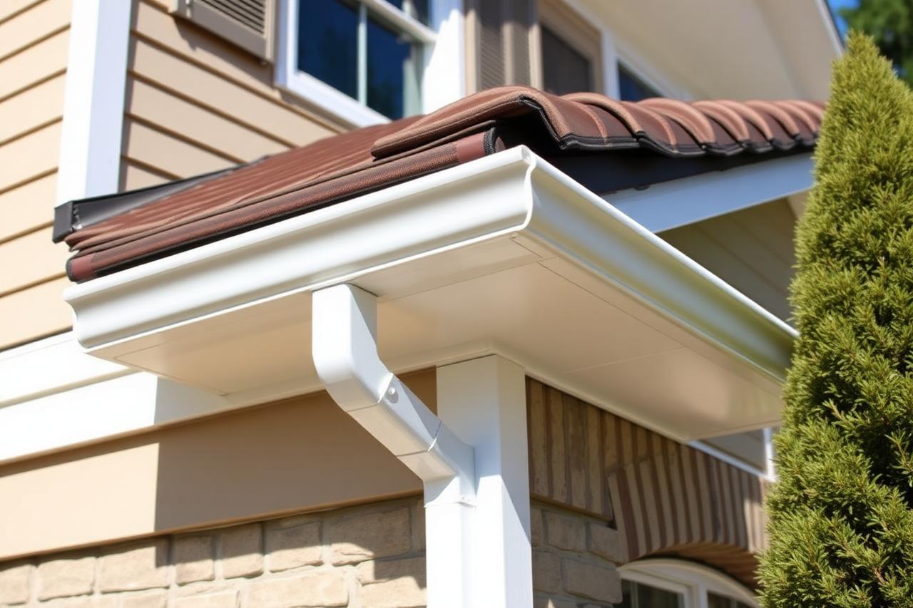 Seamless Gutter System Installation completed in Centerville, OH by H4 Roofing & Construction